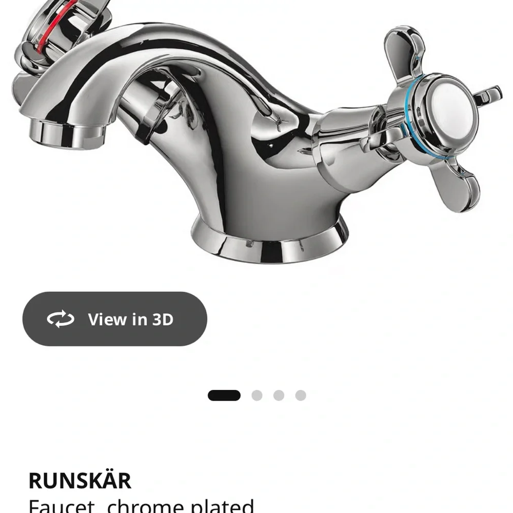 IKEA RUNSKÄR Chrome Faucet